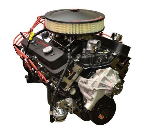 Pace Sbc 350cid 330 Hp Turnkey Crate Engine With Black Finish Gmp