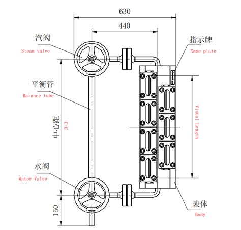 Welding Glass Level Gauge Level Gauge