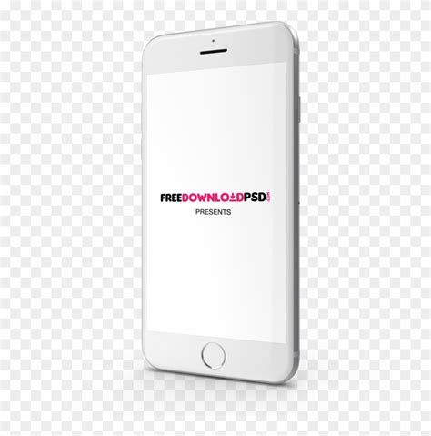 We Create Iphone 7 Silver Mockup For The Best Presentation Free White