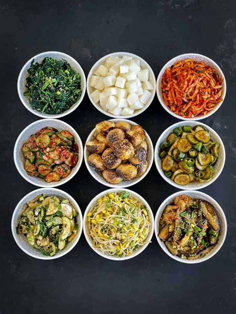 Korean Side Dishes Recipes Banchan 반찬 Korean side dishes Korean food side dishes