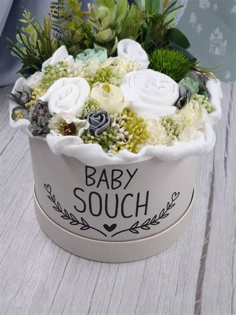 Medium Unisex Baby Bouquet Baby Shower Centrepiece Newborn Etsy