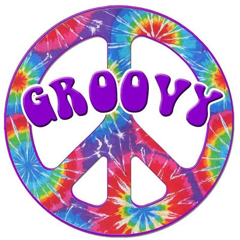 Groovy Hippie Peace Peace Peace Love Happiness