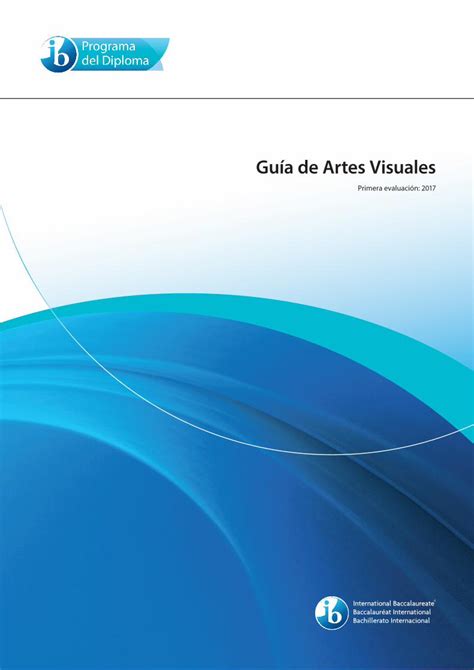 Pdf Guía De Artes Visuales Subject Guidesgroup 6las Tres áreas