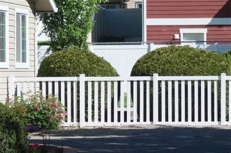 Create a vinyl fence layout. Vinyl Fence Gallery | Privacy, Picket and Rail.