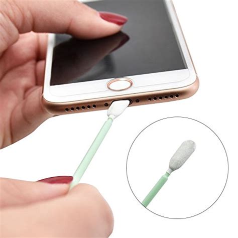 I noticed a while back that my lightning cable would charge my phone but seemed to fall out far too easily. Cell Phone Cleaning Kit 10-Piece â€" Headphone Jack and ...