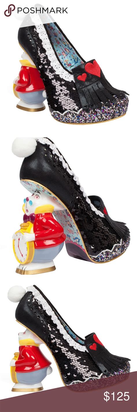 Irregular Choice Alice in Wonderland white rabbit | Irregular choice shoes, Irregular choice ...