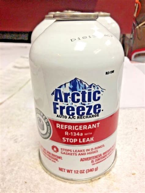 R 134a Refrigerant Stop Leak Arctic Freeze New Epa Required Self