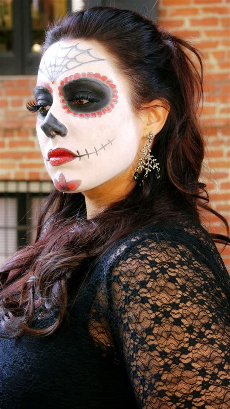 Sugar Skull Halloween Makeup Ideas To Look Scary Flawssy