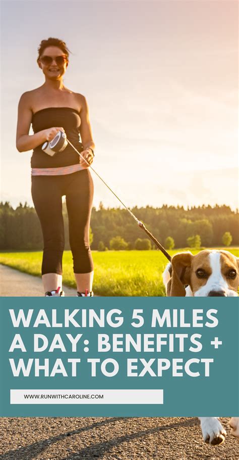Walking 5 Miles A Day Benefits Tips To Start Run With Caroline