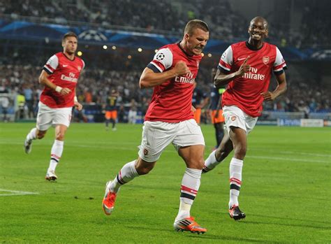 As requested by a fan. Lukas Podolski goal | Uefa champions league, Champions ...