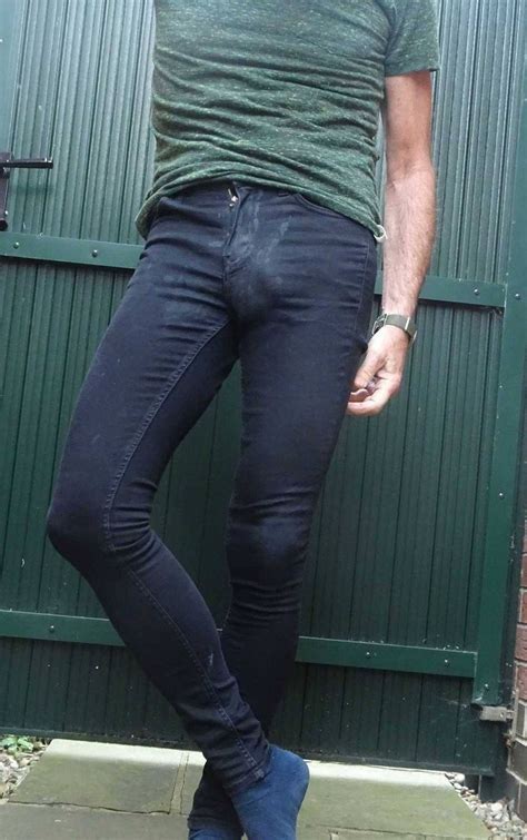 Bulgedenimlover Photo Super Skinny Jeans Men Men In Tight Pants