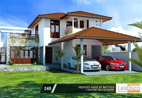 Pin by Asanka Mudannayake on houses | 3d home plans, Two storey house