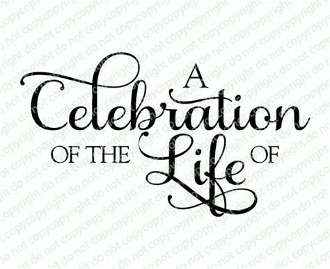A Celebration Of Life Clipart Clipground