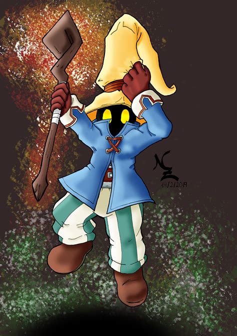 Artstation Vivi Ornitier Final Fantasy Ix