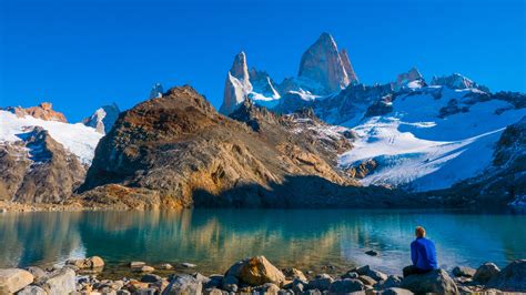 Monte Fitz Roy Near El Chaltén Patagonia Argentina Paisajes Argentina