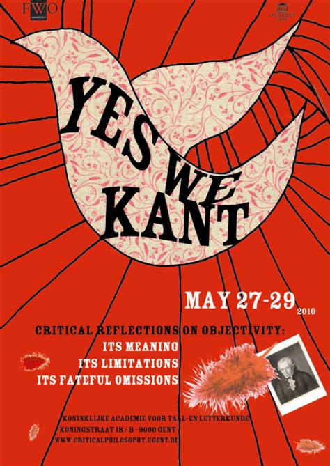 Yes We Kant Centre For Critical Philosophy