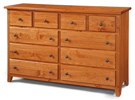 Everything is there to design a unique decor and to be able to sleep soundly! Pine Lions 10 Drawer Newport Dresser in Cinnamon | Cherry ...