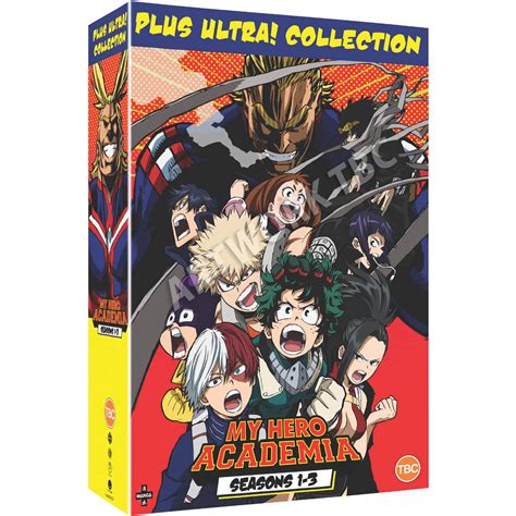 My Hero Academia Collection Box Seasons 1 3 Dvd Zavvi Uk