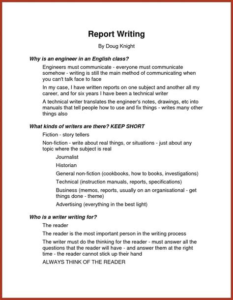 11 Narrative Report Examples Pdf In 2020 Report Writing Template