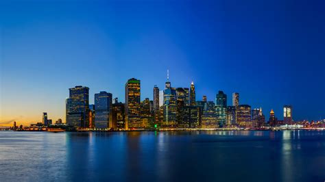 Brooklyn Bridge Park New York City Skyline Best Hd Wallpapers For