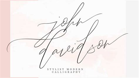 10 New Signature Fonts Free For Personal Use · Pinspiry