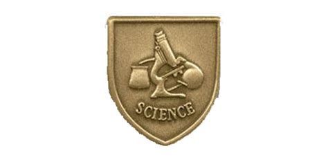Science Lapel Pin Multiple Finishes