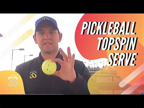 You'll only be given one chance to serve the right way in pickleball so you want to make it count without trying anything too fancy. Pickleball Topspin Serve -- with Mark Renneson - YouTube