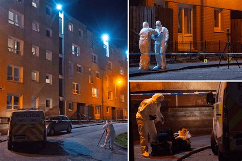 Glasgow Cops Seal Off Maryhill Flats After Woman Found Dead As Forensics Scour Scene The