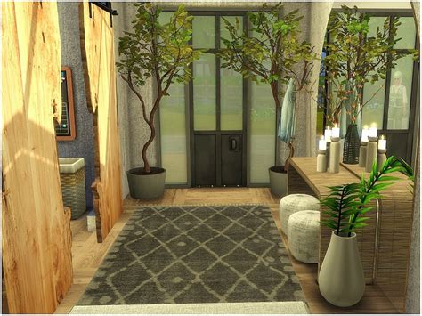 The Sims Resource Hallway With Laundry