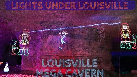 Lights Under Louisville At Louisville Mega Cavern Christmas Lights In