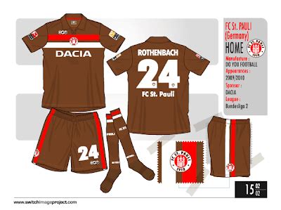 Pauli im geomix fußball shop. Football teams shirt and kits fan: FC St.Pauli 2009/10 ...