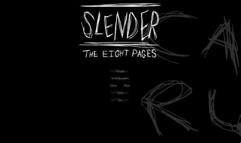 The game is set in the middle of a dense forest during the middle of the night, and is played from a first person. Slender - The Eight Pages : とあるゲーマーの日常