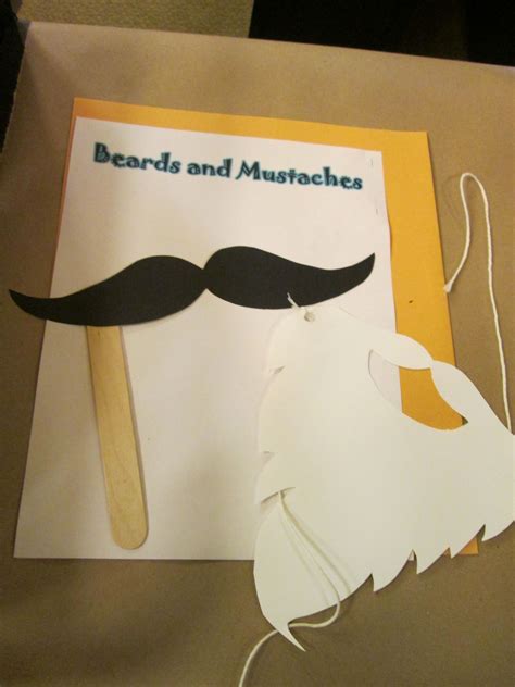 Beards And Mustaches 2016 Cslp Manual Craft Created By Margaret Barr
