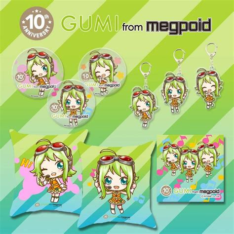 New Gumi 10th Anniversary Merch Up For Pre Order Vocaloid Amino
