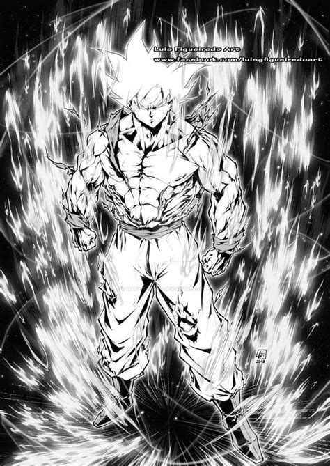Goku Ultra Instinct Silver By Marvelmania On Deviantart