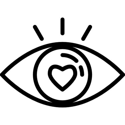 Romance Attractive Seo And Web Love Eye Icon