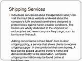 Bike Shipping Services Photos