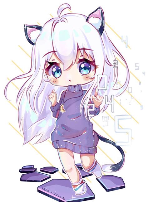 At Kuuhaku By Hyoko Cchi Chibi Anime Kawaii Cute Anime Chibi Cute