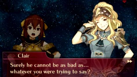 Fire Emblem Echoes Shadows Of Valentia Support Log Clair And Delthea Complete Youtube