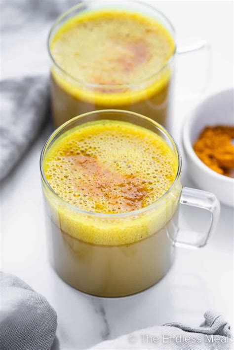 Coconut Turmeric Latte The Endless Meal
