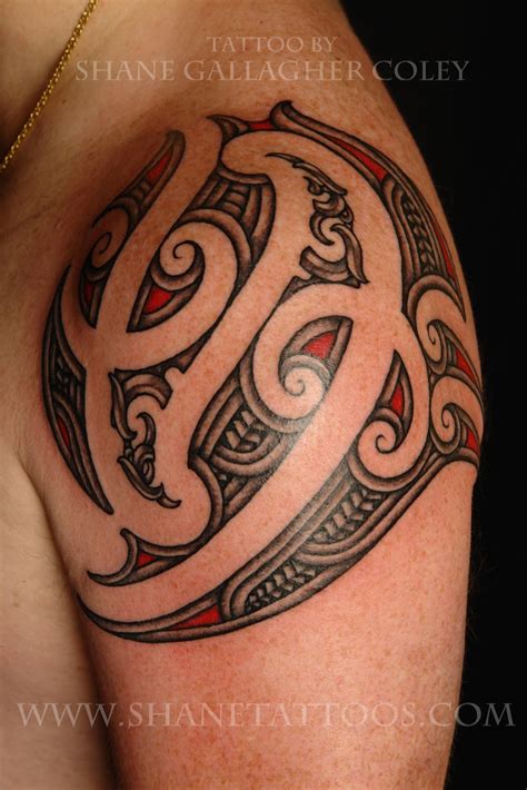 Shane Tattoos Maori Shoulder Tattoo