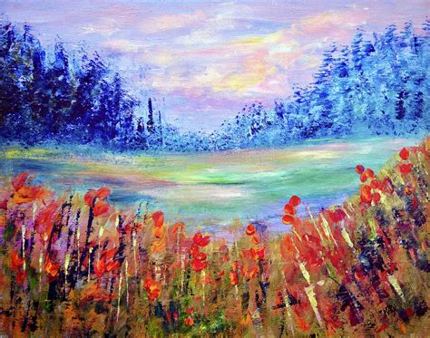 New Dimension Landscape Painting By Kathy Symonds Fine Art America