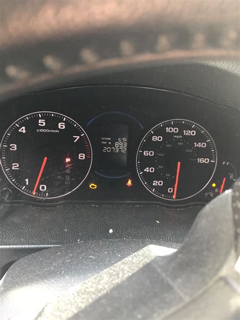 Did the gas light test for my 2004 tsx