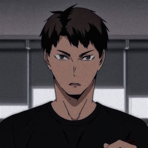 Ushijima Icon In Haikyuu Ushijima Haikyuu Haikyuu Anime