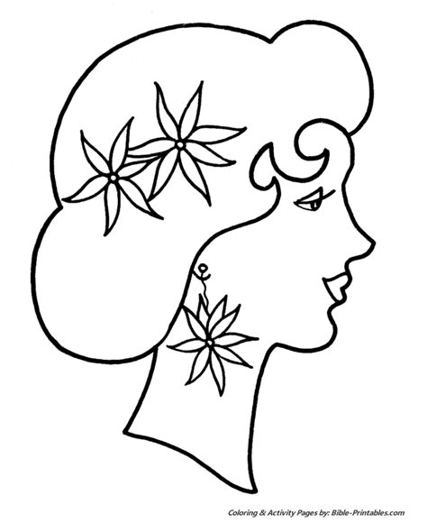 Fun coloring pages, color posters, worksheets, and handwriting practice. Easy Pre-K Christmas Coloring Pages - Poinsettia Lady