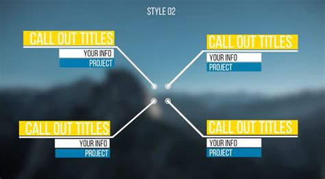 Call Out Template Premiere Pro Videohive After Effectspro Video Motion