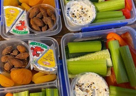 Recipe Appetizing Healthy Snack Boxes Meal Prep Idea