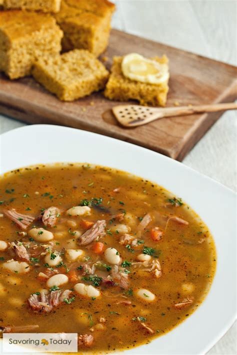 White Bean And Ham Soup With Canned Beans / Download Cooking Directions