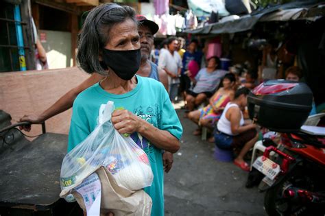 But people (who could afford to) had started staying at home as much as possible since early march. Feeding programs allowed under Luzon lockdown: PNP | ABS ...