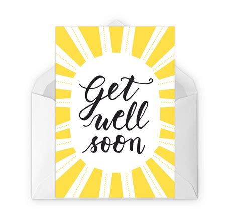 Get a weekly dose of stories on friendship, love, misadventures and special offers. Free, Printable Get Well Soon Cards | Get well soon, Free ...